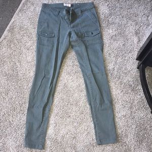 Green Jean Pants